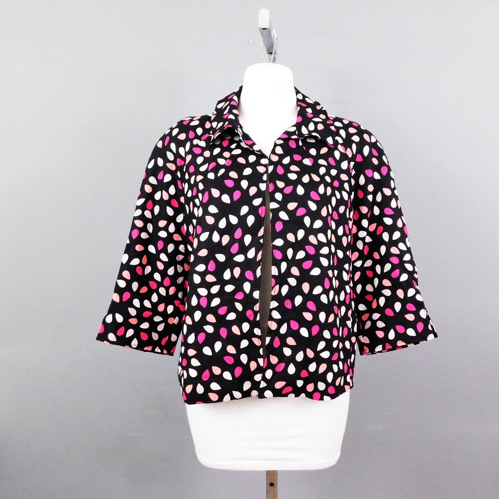 Kim Rogers‎ Women Blazer Black Multi PM